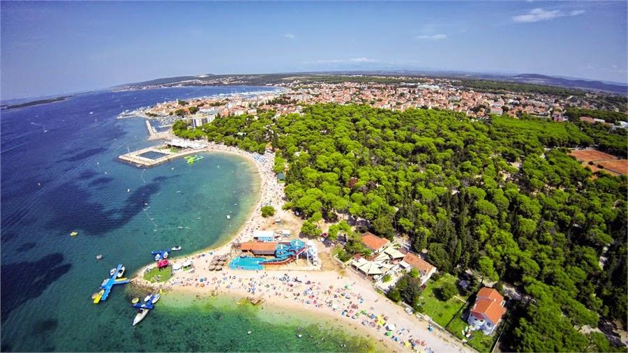 Orange City Apartment'S Repic Biograd Na Moru Buitenkant foto